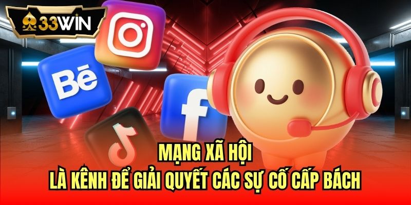 Mạng xã hội là kênh để giải quyết các sự cố cấp bách